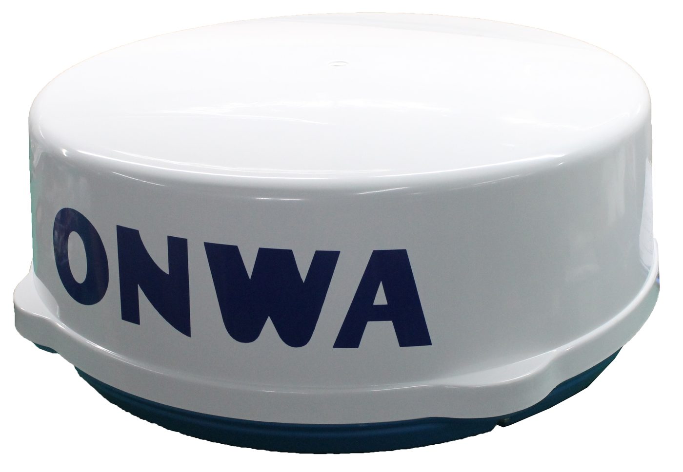 Antenna GNSS ONWA KRA-1004, vista dal basso con il connettore