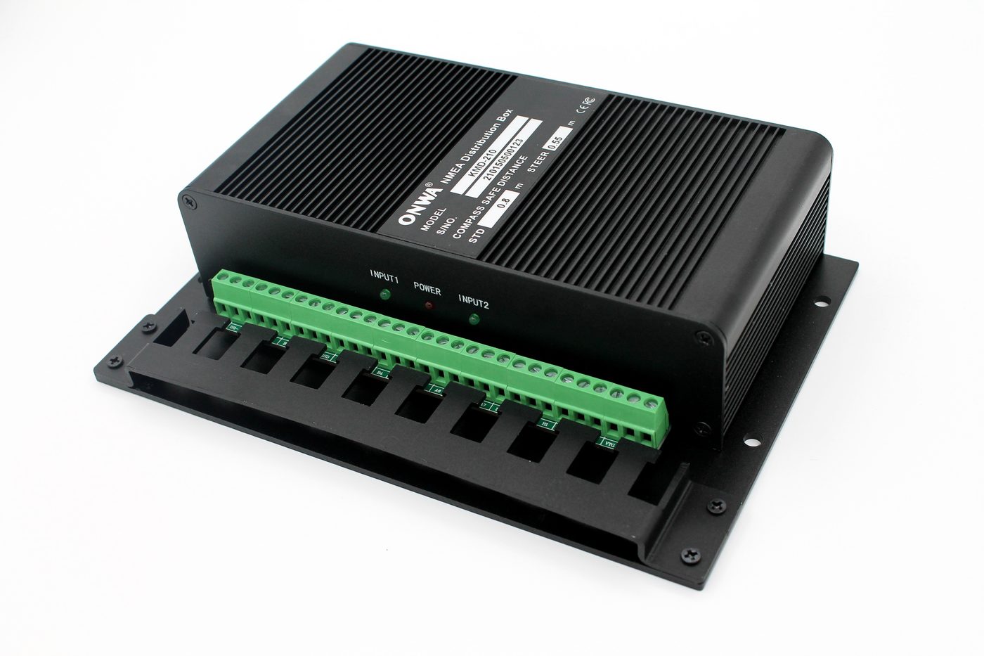 ONWA KMD-210, vista delle uscite