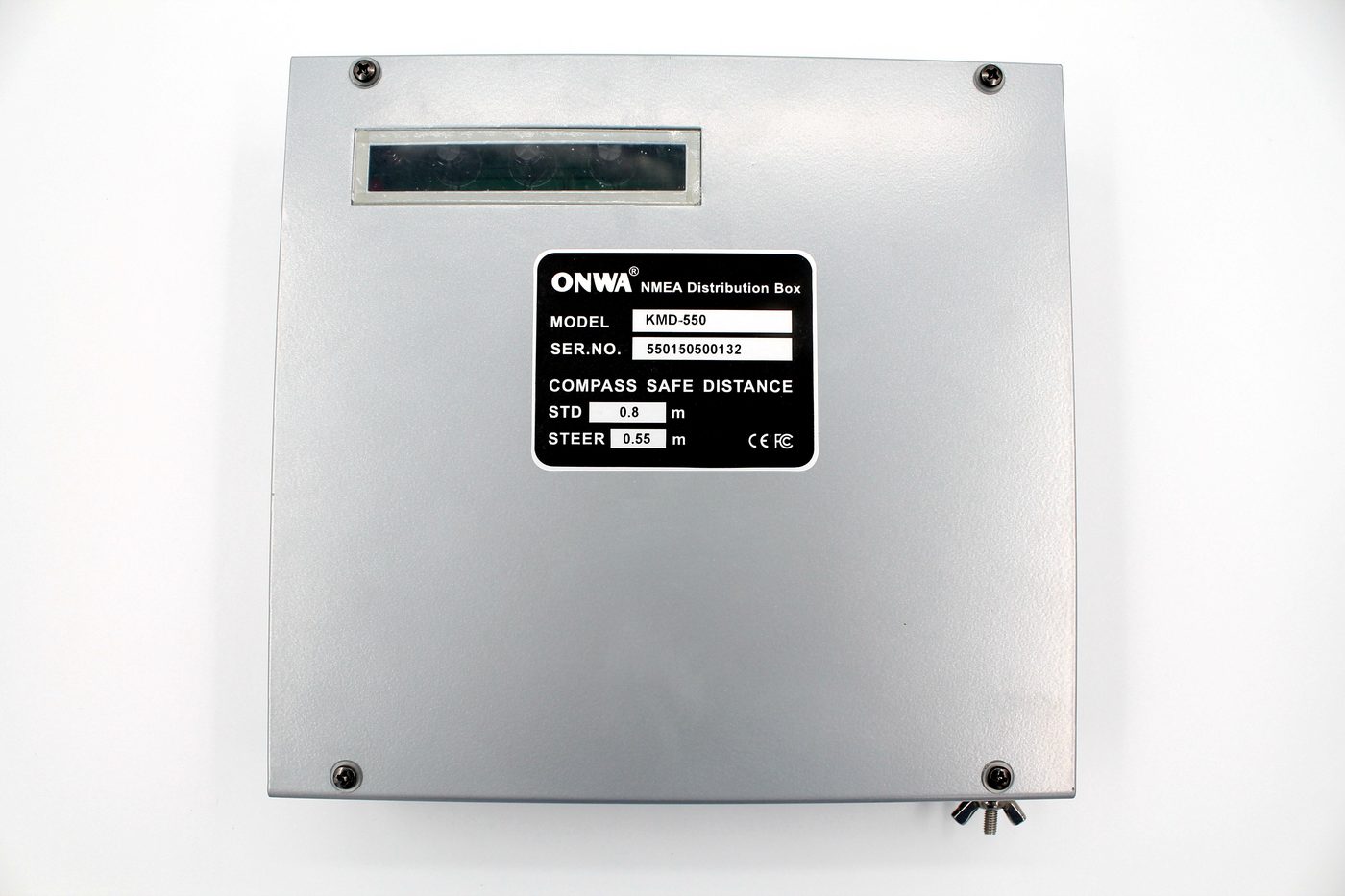 ONWA KMD-550, vista delle uscite